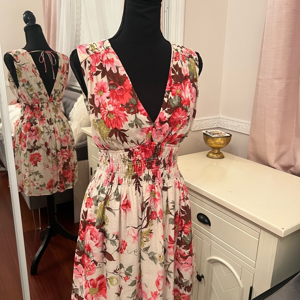 Floral Sleeveless Dress